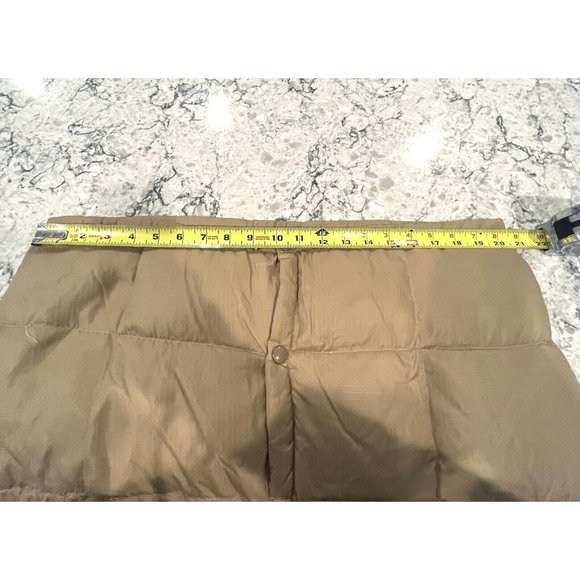 Vtg 50’/60’s Mens Tan Goose Down Quilted Snow Hunting Pant Sz M/L Ribbed Cuff - Picture 5 of 7